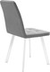 Миниатюра изображения товара Стул ТриЯ Рони (белый муар/микровелюр Brendy Grey)