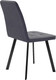Миниатюра изображения товара Стул ТриЯ Рони (черный муар/микровелюр Brendy Graphite)
