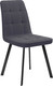 Миниатюра изображения товара Стул ТриЯ Рони (черный муар/микровелюр Brendy Graphite)