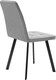 Миниатюра изображения товара Стул ТриЯ Рони (черный муар/микровелюр Brendy Grey)
