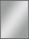 Миниатюра изображения товара Зеркало Континент Stage Grey Led 60х80 (с реверсивным креплением, бесконтактным сенсором)