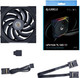 Миниатюра изображения товара Вентилятор для корпуса Lian Li Uni Fan TL 140 / G99.14TL1B.00 (черный)