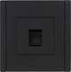 Миниатюра изображения товара Розетка IEK Forte&Piano FP-K10-1-K02 (черный)