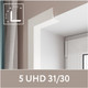 Миниатюра изображения товара Уголок отделочный SOLID Наружный 5 UHD 31/30 30х30мм 2.8м (белый)