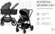 Миниатюра изображения товара Детская универсальная коляска Tomix Selena 2 в 1 / P02 (серый)