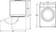 Миниатюра изображения товара Стирально-сушильная машина Maunfeld MFWD1295WH05