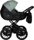 Миниатюра изображения товара Детская универсальная коляска INDIGO Mio Eco Plus 14 2 в 1 (05, черная кожа/шалфей кожа)