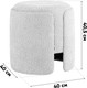 Миниатюра изображения товара Пуф Stool Group Taks LV-108-S112 (букле капучино)