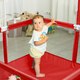 Миниатюра изображения товара Игровой манеж Solmax&Kids С шариками и баскетбольным кольцом / ZV97039 (красный)