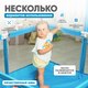 Миниатюра изображения товара Игровой манеж Solmax&Kids С шариками и баскетбольным кольцом / ZV97040 (синий)
