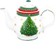 Миниатюра изображения товара Заварочный чайник Elan Gallery Новогодняя елка / 420691 (зеленый узор)