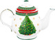 Миниатюра изображения товара Заварочный чайник Elan Gallery Новогодняя елка / 420691 (зеленый узор)