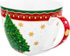 Миниатюра изображения товара Чашка с блюдцем Elan Gallery Новогодняя елка / 420733 (красный узор)