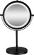 Миниатюра изображения товара Зеркало косметическое El Casa Двустороннее на подставке / 240472 (черный)