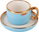 Миниатюра изображения товара Чашка с блюдцем Nouvelle Royal line. Blue / 1731024