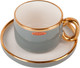 Миниатюра изображения товара Чашка с блюдцем Nouvelle Royal line.Gray / 1731032