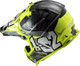 Миниатюра изображения товара Мотошлем LS2 MX437 Fast 2 Mini Crusher (S, черный/желтый)
