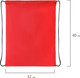 Миниатюра изображения товара Мешок для обуви Пифагор 271616 (красный)