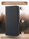 Миниатюра изображения товара Чехол-книжка Case Book Infinix Hot 40i/Spark Go 2024/20/20C/Smart 8/Tecno Pop 8 (черный, магнитная застежка)
