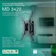 Миниатюра изображения товара Кронштейн для телевизора MD 3420