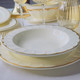 Миниатюра изображения товара Набор тарелок Lenardi Империал золото 205-935 (6шт)