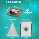 Миниатюра изображения товара Домик для животных Solmax&Zoo SM98182 (темно-серый)