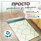 Миниатюра изображения товара Коврик Solmax&Home Мрамор 60x130 / SM98467
