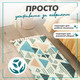 Миниатюра изображения товара Коврик Solmax&Home Треугольники 60x130 / SM98468