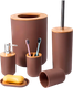 Миниатюра изображения товара Набор аксессуаров для ванной и туалета Solmax&Home SM99136 (коричневый)