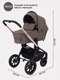 Миниатюра изображения товара Детская универсальная коляска MOWbaby Zoom PU 2в1 / RA086 (Gold Cacao Brown)