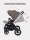 Миниатюра изображения товара Детская универсальная коляска MOWbaby Zoom PU 2в1 / RA086 (Silver Cacao Brown)