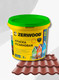Миниатюра изображения товара Краска Zerwood KR Резиновая (1.3кг, красно-коричневая )