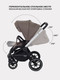 Миниатюра изображения товара Детская универсальная коляска MOWbaby Zoom PU 3в1 / RA087 (Silver Cacao Brown)