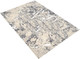 Миниатюра изображения товара Коврик Shahintex Icarpet Print антискользящий 135 Мрамор 100x150 / 841431 (серый/бежевый)