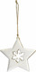 Миниатюра изображения товара Набор елочных игрушек Tkano New Year Essential Winter stars / TK23-NY_SET0011 (3шт)