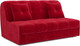 Миниатюра изображения товара Диван Mebel-Ars Аккордеон Барон №2 НПБ 120x200 (кордрой красный)