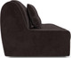 Миниатюра изображения товара Диван Mebel-Ars Аккордеон Барон №2 НПБ 140x200 (бархат шоколадный Star Velvet 60 Coffee)