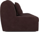 Миниатюра изображения товара Диван Mebel-Ars Аккордеон Барон №2 НПБ 140x200 (велюр шоколад HB-178/16)