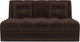 Миниатюра изображения товара Диван Mebel-Ars Аккордеон Барон №2 НПБ 140x200 (кордрой коричневый)