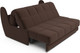 Миниатюра изображения товара Диван Mebel-Ars Аккордеон Барон №2 НПБ 140x200 (кордрой коричневый)