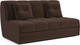 Миниатюра изображения товара Диван Mebel-Ars Аккордеон Барон №2 НПБ 180x200 (кордрой коричневый)