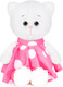 Миниатюра изображения товара Мягкая игрушка Колбаскин & Мышель Мышель в розовом платье в горошек / MT-MRT-КМ-0320248-20