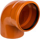 Миниатюра изображения товара Отвод наружной канализации Valfex 110 / 30101110 (рыжий)