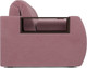 Миниатюра изображения товара Диван Mebel-Ars Аккордеон Барон №3 НПБ 140x200 (велюр пудра НВ-178/18)