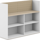 Миниатюра изображения товара Стеллаж Norden С экраном  / AG.252.200.662.BG (белый/акация равелло/бежевый)