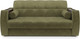 Миниатюра изображения товара Диван Mebel-Ars Аккордеон Барон №3 НПБ 155x200 (Cabrio 29 зеленый)