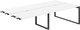 Миниатюра изображения товара Комплект столов модульных Norden 320х143.8х75 / AG.166.WH.V.72.AN (антрацит/белый)