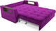 Миниатюра изображения товара Диван Mebel-Ars Аккордеон Барон №3 НПБ 180x200 (фиолетовый)
