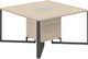 Миниатюра изображения товара Стол для переговоров Norden 140х140х75 / SP.0101.AR.AR.AN (акация равелло/антрацит/серый)