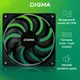 Миниатюра изображения товара Вентилятор для корпуса Digma DFAN-120-9 (черный)